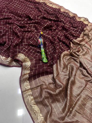 Astitva georgette saree best retail saree shop in surat